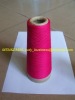 100% raw white spun knitting polyester yarn 30/1