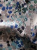 100% rayon printed fabric