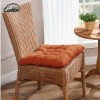 100% recycle cotton Orange soft seat cushion