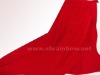 100% red woven cashmere baby blanket