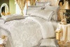 100% silk Four-piece printing bedding set