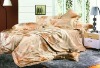 100% silk Four-piece printing bedding set