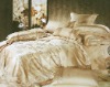 100% silk Four-piece printing bedding set