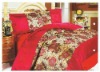 100% silk bedding set/bed sheet fabric luxury silk bedding set
