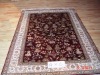 100% silk carpet