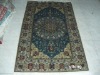 100% silk carpet hand made