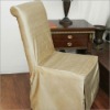 100%silk chair cover