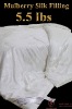 100% silk duvet