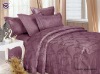 100% silk floss jacquard bedding bed bed linen bedspread bedding set luxury