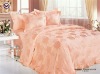 100% silk floss jacquard bedding bed bed linen bedspread bedding set luxury