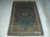 100% silk ghom persian rug
