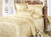 100% silk jacquard bedding set bed line comforter set bedspread