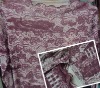 100% silk mesh fabric with printed / print mesh fabric for clothes