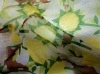 100% silk organza printed silk fabric wedding fabric