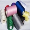 100% spun polyester dyed yarn for sewing thread