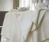 100% spun polyester fabric for table cloth