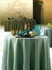 100% spun polyester table cloth