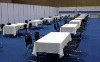 100% spun polyester tablecloth and banquet table covers