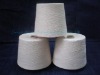100% spun polyester yarn, 50/2 raw white
