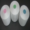 100% spun polyester yarn/sewing thread, 20s/2 raw white