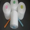 100% spun polyester yarn/sewing thread, 30s/2 raw white