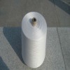 100% spun polyester yarn/sewing thread, 30s/2 raw white