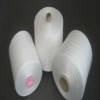 100% spun polyester yarn/sewing thread, 50s/2 raw white