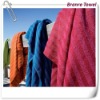 100% terry cotton striped beach towel / yarn dyed