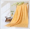 100% terry cotton / yarn dyed jacquard bath towel