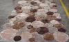 100% textured viscose indian handtufted rug or carpet made in modern design