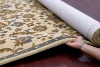 100% textured wool Indian handtufted rug or carpet made of semi twist yarn in modern design