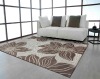 100% textured  wool and viscose indian handtufted rug or carpet made of semi twist yarn in modern design