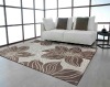 100% textured wool and viscose indian handtufted rug or carpet made of semi twist yarn in modern design