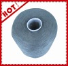 100% virgin single dyed polyester yarn for weaving 16/1