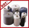 100% virgin single dyed polyester yarn for weaving 16/1