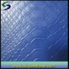 100% waterproof Blue CROCO Sofa PVC leather