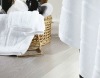100% white hotel towel set
