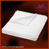 100% white plain/sateen hotel bed sheets