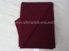 100% wool woven red blanket
