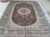 1000 knots psi silk rug