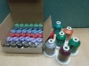 1000m/cone high quality polyester embroidery thread