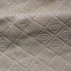 100D144F embossed plush fabric