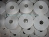 100pct spun polyester yarn, 50/2 raw white
