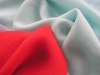 10102 silk georgette fabric with solid color