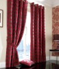 (1017  )taffeta flocked curtain