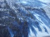 10DY11177 sequin on knitting printed fabric