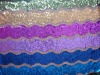 10DY11309 5 colorful Bead embroidery on mesh fabric