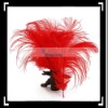 10pcs Home Decor Red Ostrich Feathers Decoration