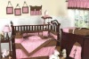 10pcs baby girl crib bedding