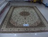 10x14ft persian hand knotted silk carpet